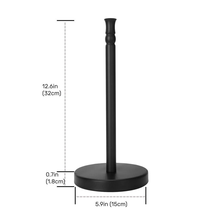 House of Hampton® Stainless Steel Freestanding Paper Towel Holder